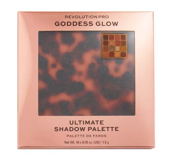 Нажмите на картинку, чтобы ее увеличить REVOLUTION PRO GODDESS GLOW ПАЛЕТКА ТЕНЕЙ ДЛЯ ВЕК BRONZE HEAT 24Г