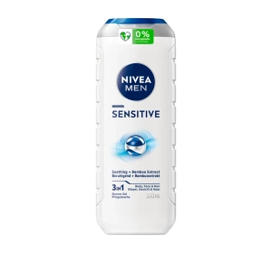 NIVEA MEN SENSITIVE ДЕЛИКАТНЫЙ ГЕЛЬ ДЛЯ ДУША ДЛЯ МУЖЧИН ДЛЯ ТЕЛА, ЛИЦА И ВОЛОС 500МЛ