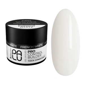 PALU PRO Control Builder Thick гель для моделювання та нарощування нігтів UV/LED French White 45 г