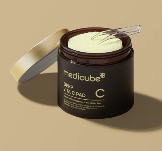 Medicube Deep Vita C освітлювальні диски для обличчя 70 штук