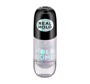 ESSENCE HOLO BOMB ЛАК ДЛЯ НОГТЕЙ 01 RIDIN' HOLO 8МЛ