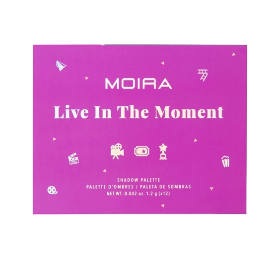 MOIRA WEEKEND ПАЛИТРА ТЕНЕЙ ДЛЯ ВЕК LIVE IN THE MOMENT 14,4Г