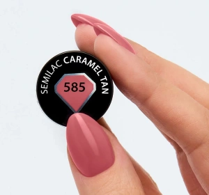 SEMILAC NUDE NAILS ГЕЛЬ-ЛАК 585 CARAMEL TAN 7МЛ