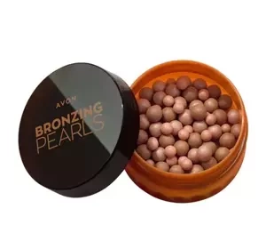 AVON BRONZING PEARLS БРОНЗЕР ДЛЯ ЛИЦА В ФОРМЕ ШАРИКОВ MEDIUM 28Г