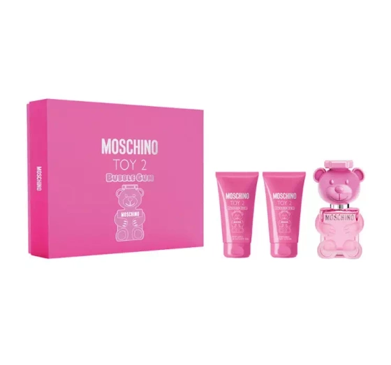 MOSCHINO TOY 2 BUBBLE GUM ТУАЛЕТНА ВОДА 50МЛ + БАЛЬЗАМ 50МЛ + ГЕЛЬ 50МЛ