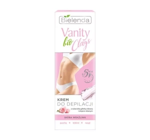 BIELENDA VANITY BIO CLAYS КРЕМ ДЛЯ ДЕПІЛЯЦІЇ ЧУТЛИВА ШКІРА 100МЛ