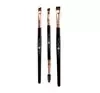 LASH BROW НАБОР 3 КИСТОЧЕК ДЛЯ МАКИЯЖА БРОВЕЙ GOLD