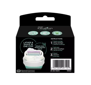 WILKINSON SWORD INTUITION SENSITIVE CARE КАРТРИДЖИ ДЛЯ БРИТВЕННОГО СТАНКА ДЛЯ ЖЕНЩИН 3 ШТУКИ