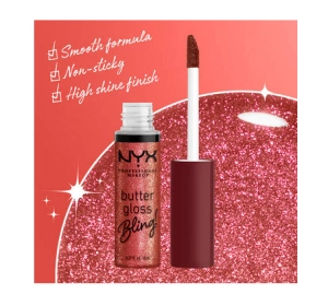 NYX PROFESSIONAL MAKEUP BUTTER GLOSS BLING БЛЕСК ДЛЯ ГУБ 07 BIG SPENDER 8МЛ