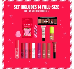 NYX PROFESSIONAL MAKEUP FA LA LA L.A. LAND PULL TO SLEIGH ПОДАРУНКОВИЙ НАБІР ПІНЬЯТА