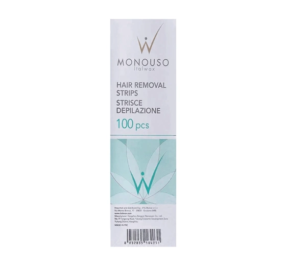 ITALWAX MONOUSO СМУЖКИ ДЛЯ ДЕПІЛЯЦІЇ 100 ШТ