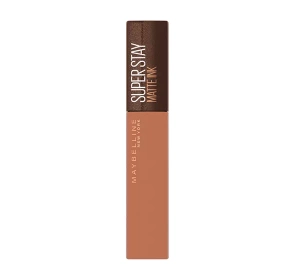 MAYBELLINE SUPER STAY MATTE INK COFFEE РІДКА МАТОВА ПОМАДА 255 CHAI GENIUS 5МЛ