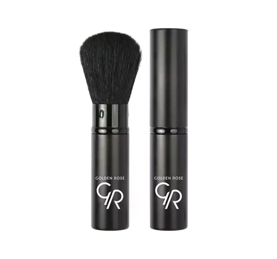GOLDEN ROSE RETRACTABLE POWDER BRUSH ВИСУВНИЙ ПЕНЗЛИК ДЛЯ ПУДРИ