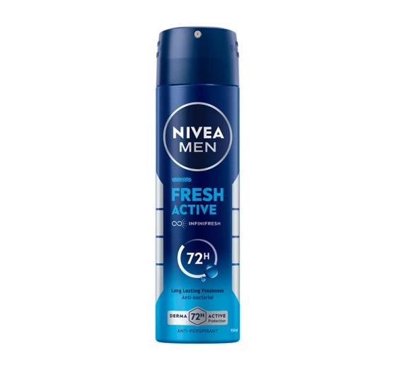 NIVEA MEN FRESH ACTIVE ДЕЗОДОРАНТ-СПРЕЙ 150МЛ