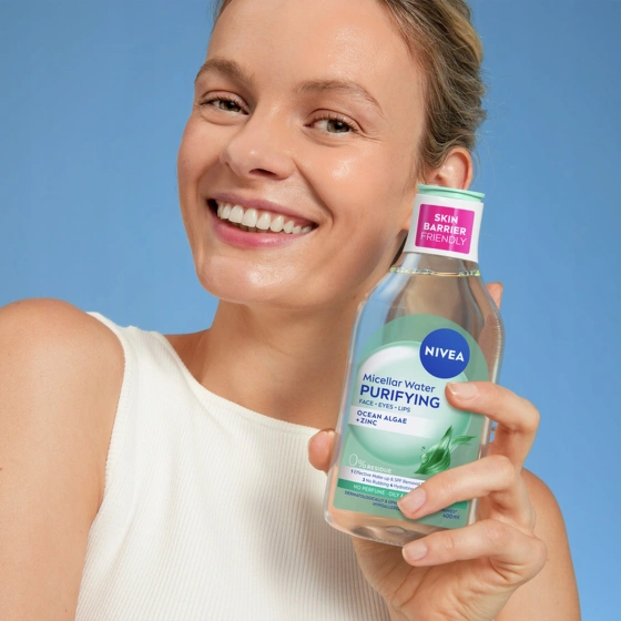 NIVEA ОЧИЩАЮЩАЯ МИЦЕЛЛЯРНАЯ ВОДА ДЛЯ ЛИЦА 400МЛ