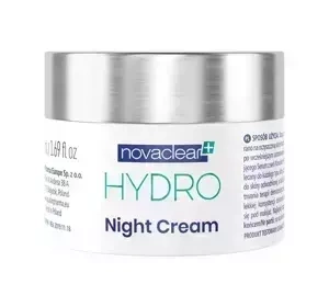 NOVACLEAR HYDRO УВЛАЖНЯЮЩАЯ КРЕМ-МАСКА НА НОЧ 50МЛ