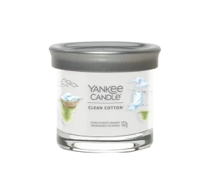 Yankee Candle Signature ароматична свічка Clean Cotton 122г