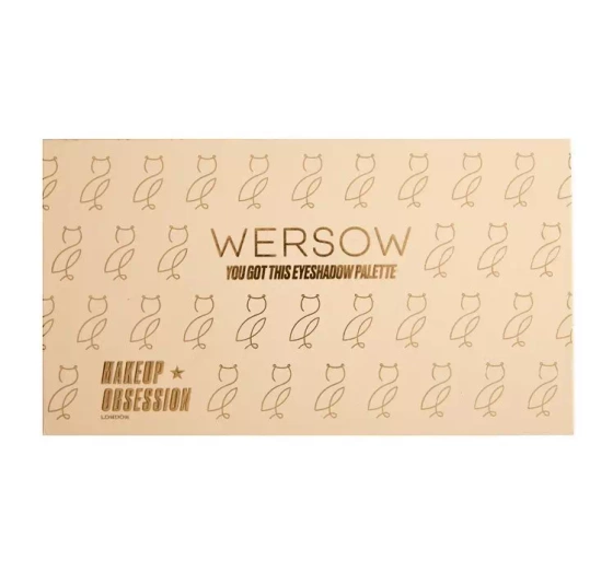 MAKEUP OBSESSION X WERSOW YOU GOT THIS ПАЛЕТКА ТІНЕЙ ДЛЯ ПОВІК 16,8Г