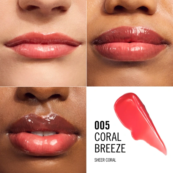 Rimmel Oh My Gloss! Butter Me Up увлажняющий бальзам для губ 005 Coral Breeze 15 мл