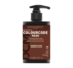 DIAPASON COSMETICS MILANO COLOURCODE ТОНИРУЮЩАЯ МАСКА ДЛЯ ВОЛОС MARRON GLACÉ  300МЛ