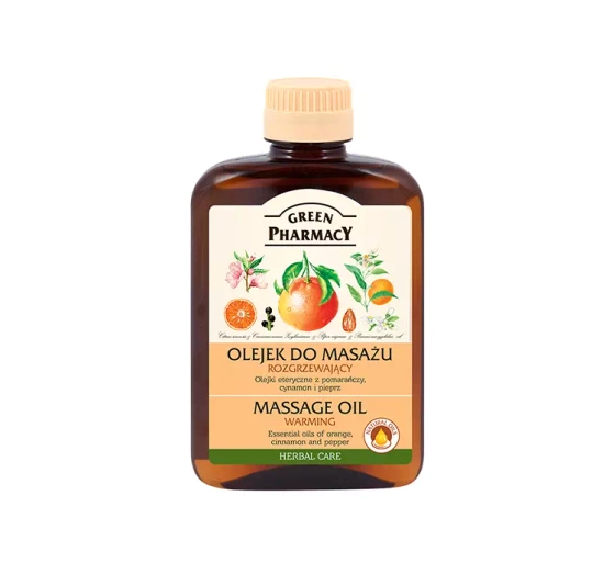 GREEN PHARMACY ОЛІЙКА ДЛЯ РОЗІГРІВАЛЬНОГО МАСАЖУ