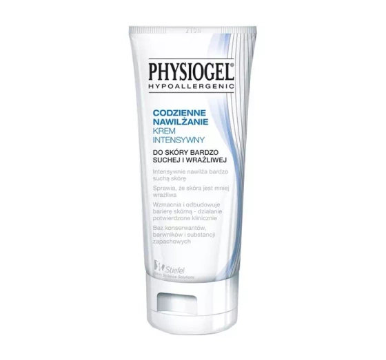 PHYSIOGEL ЩОДЕННЕ ЗВОЛОЖЕННЯ КРЕМ ДЛЯ ОБЛИЧЧЯ ДЛЯ ДУЖЕ СУХОЇ ШКІРИ 100МЛ