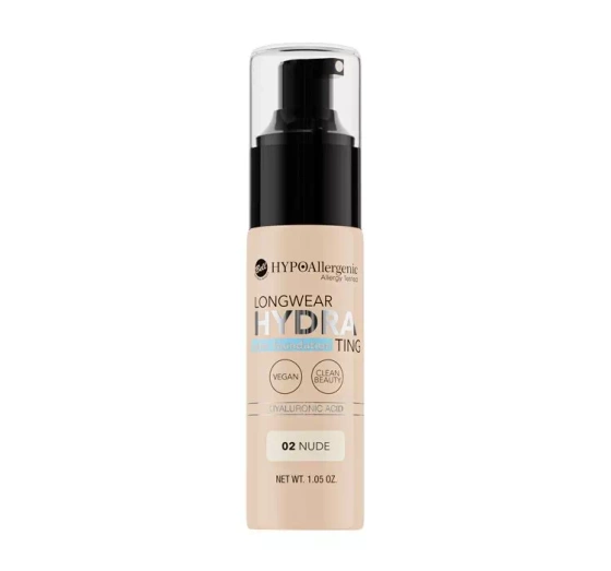 BELL HYPOALLERGENIC LONGWEAR HYDRATING BALM FOUNDATION ТОНАЛЬНА ОСНОВА З ГІАЛУРОНОВОЮ КИСЛОТОЮ 02 30Г