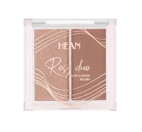 HEAN ROSY DUO РУМЯНАЯ ДЛЯ ЩЕК В ДВУХ ОТТЕНКАХ RD6 DREAMY 6Г