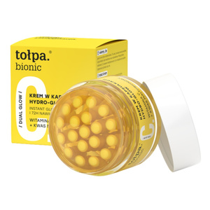 Tołpa Bionic Dual Glow — крем для лица в капсулах с витамином С и мальтобионовой кислотой, 60 г