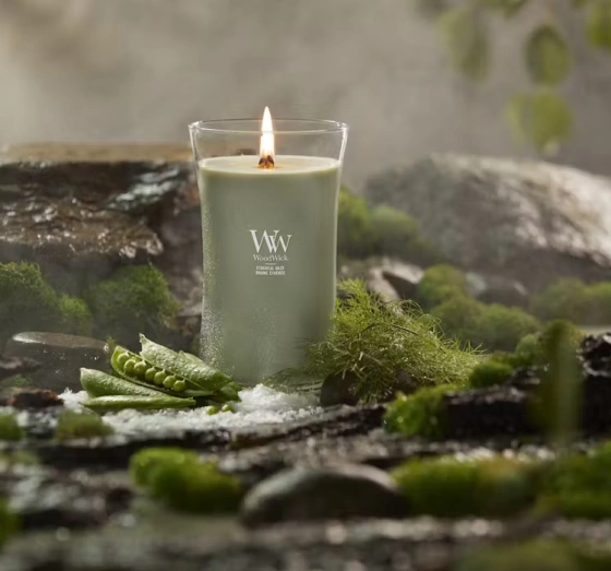 WoodWick Large Jar Candle ароматична свічка Ethereal Haze 610г