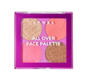 Lamel All Over Face Palette палитра для контурирования лица 02 11,5г