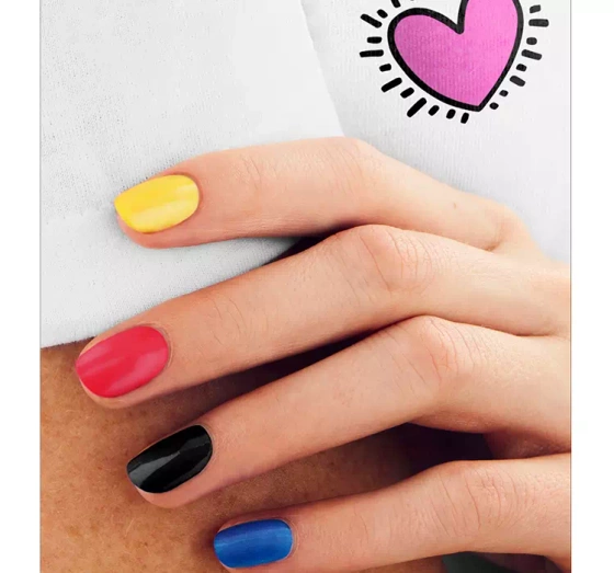 SALLY HANSEN MIRACLE GEL KEITH HARING ЛАК ДЛЯ НОГТЕЙ 926 SKETCHED IN STONE 14,7МЛ