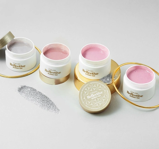 Clavier Reflectiv Builder Gel Flash & Shine гель для ногтей 02 Candy Delight 30 г
