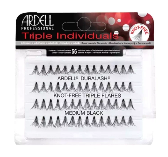 ARDELL TRIPLE INDIVIDUALS 56 ПУЧКОВ РЕСНИЦ MEDIUM 