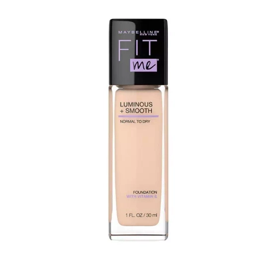 MAYBELLINE FIT ME LUMINOUS + SMOOTH ТОНАЛЬНОЕ СРЕДСТВО 115 IVORY 30МЛ
