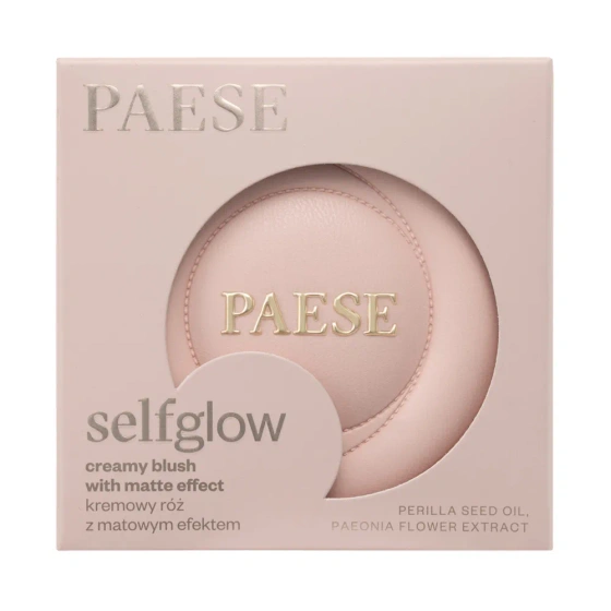 Paese SelfGlow кремовые румяна с матовым эффектом 01 Peony Kiss 8 г
