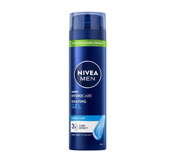 Нажмите на картинку, чтобы ее увеличить NIVEA MEN Hydrocare защитный гель для бритья для мужчин 200 мл