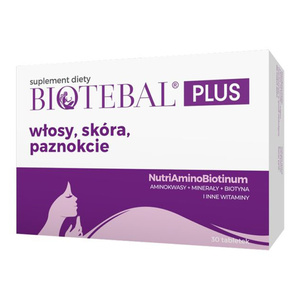 Biotebal Plus пищевая добавка для волос, кожи и ногтей 30 таблеток