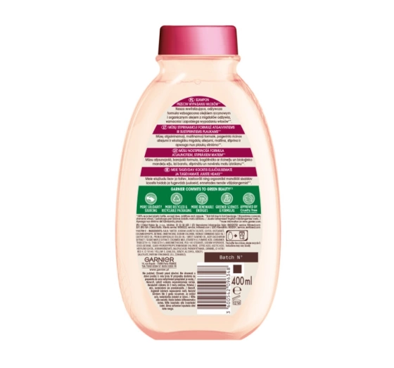 GARNIER BOTANIC THERAPY ШАМПУНЬ РИЦИНОВА ОЛІЯ  400МЛ