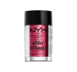 NYX PROFESSIONAL MAKEUP GLITTER BRILLANTS БЛИСКІТКИ ДЛЯ ОБЛИЧЧЯ ТА ТІЛА 09 RED 2,5Г