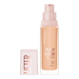 Maybelline Lifter Plump & Glow Foundation освітлюючий рідкий тональний крем для обличчя SPF15 118 30 мл 