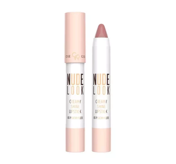GOLDEN ROSE NUDE LOOK КРЕМОВА ПОМАДА-ОЛІВЕЦЬ ДЛЯ ГУБ 03 PEACHY NUDE 3,5Г