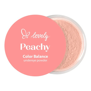 Lovely Peachy Color Balance рассыпчастая пудра под глаза 3,5 г