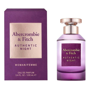 ABERCROMBIE & FITCH AUTHENTIC NIGHT WOMAN ПАРФЮМИРОВАННАЯ ВОДА 100МЛ