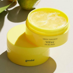 Goodal Green Tangerine Vita C Eye Gel Patch гідрогелеві патчі під очі з вітаміном С 60 штук