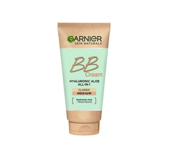 GARNIER SKIN NATURALS HYALURONIC ALOE ALL-IN-1 УВЛАЖНЯЮЩИЙ КРЕМ BB MEDIUM 50МЛ 
