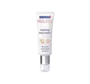 NOVACLEAR REDLESS ЗМІЦНЮЮЧИЙ КРЕМ ДЛЯ КУПЕРОЗНОЇ ШКІРИ НА ДЕНЬ SPF 30 50МЛ