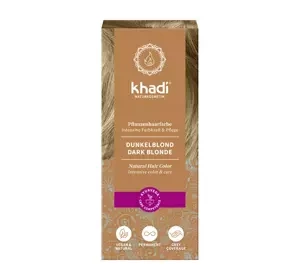 KHADI NATURAL HAIR COLOR ХНА ДЛЯ ФАРБУВАННЯ ВОЛОССЯ DARK BLONDE
