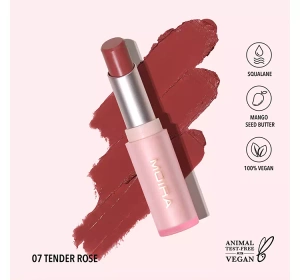 MOIRA SIGNATURE КРЕМОВА ПОМАДА ДЛЯ ГУБ 07 TENDER ROSE 3,2Г