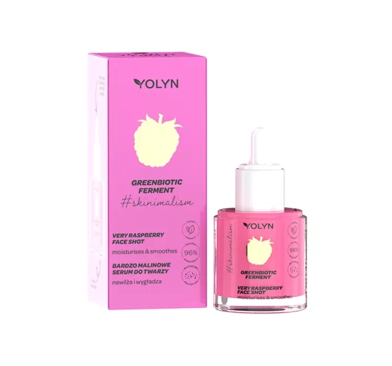 YOLYN GREENBIOTIC FERMENT VERY RASPBERRY СИРОВАТКА ДЛЯ ОБЛИЧЧЯ 20МЛ